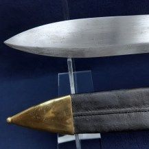 Swedish M1848 Fascine Knife or Cutlass by A + E Holler 12
